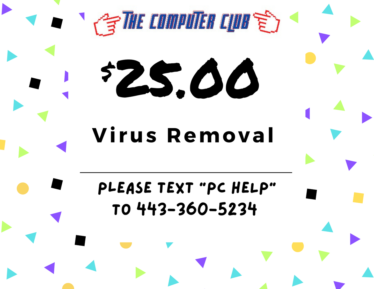 Standard Virus Removal